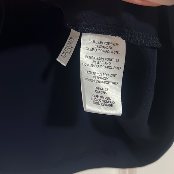 CK Navy Blouse - Picture 4 of 5